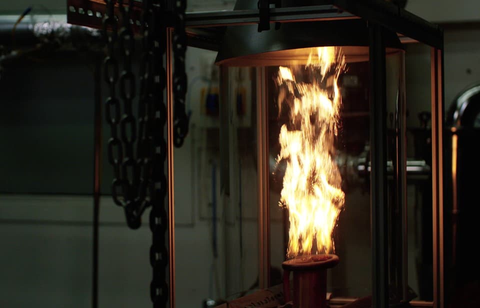 Proof-of-Concept Iron Combustion System